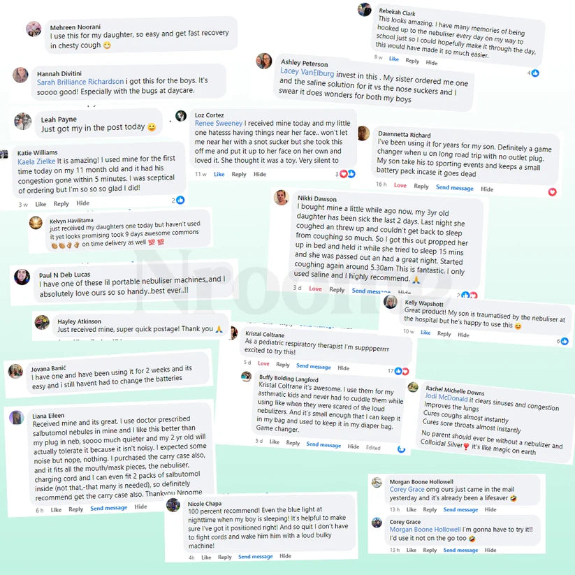 Zulfio® Portable Handheld Nebulizer