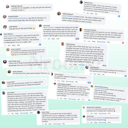 Zulfio® Portable Handheld Nebulizer