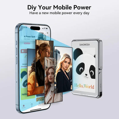 E-Ink Photo Display Power Bank 5000mAh