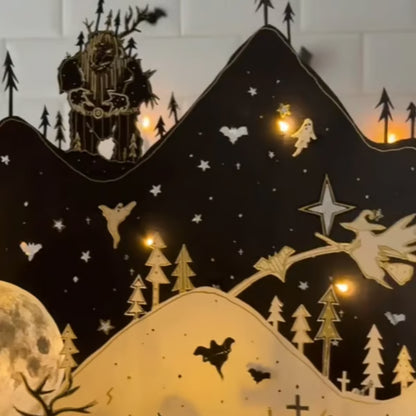 Halloween Magic Ghost LightingTown ✨👻
