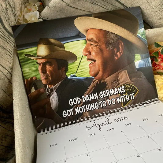 Sheriff Buford Inspired Wall Calendar 2026