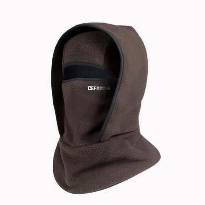 Outdoor Winter Warm Hat Neckband Integrated
