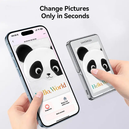 E-Ink Photo Display Power Bank 5000mAh