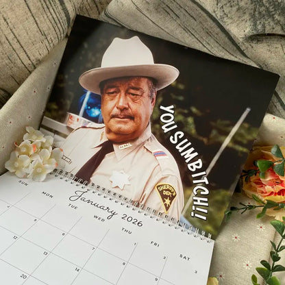 Sheriff Buford Inspired Wall Calendar 2026