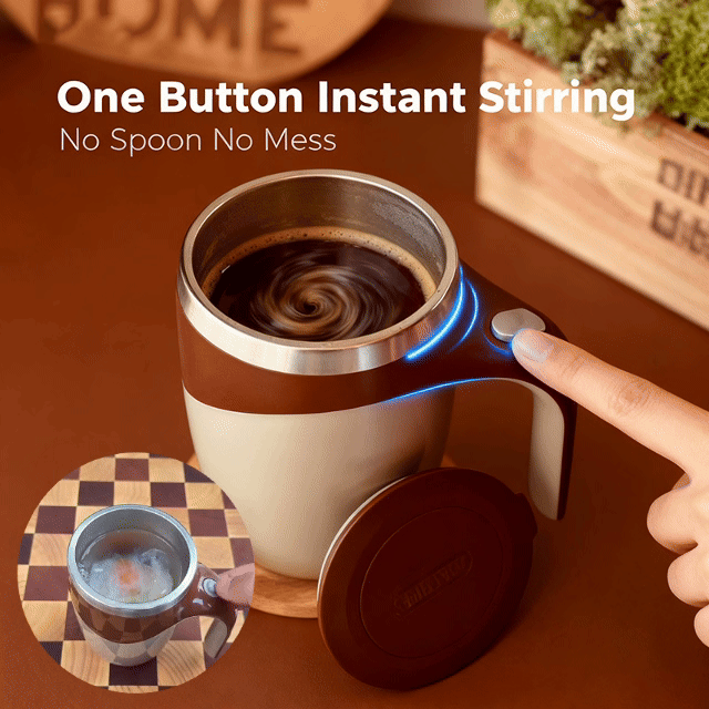 🔥Magnetic Automatic Self-Stirring Coffee Mug
