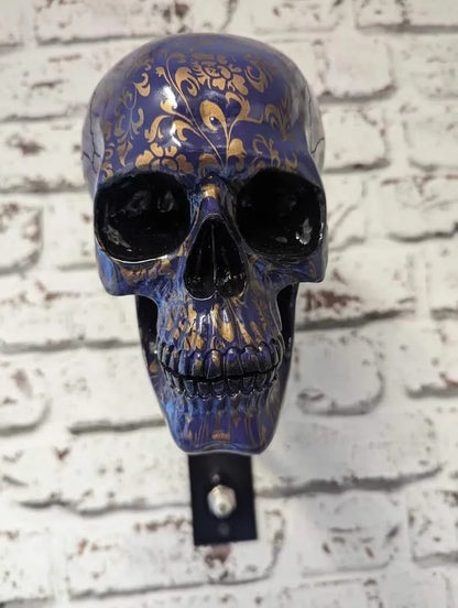 Motorcycle Helmet and Jacket Skull Holder