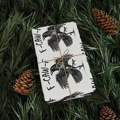 F-Caw-F Chicken Wrapping Paper Gift Wrap🐔🎁