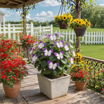 🏆 50K+ SOLD! 🦋🌸 Moonlight Butterfly Flower Seeds – Fall & Winter Planting, Perennial Blooms & Stunning Garden Elegance 🍂