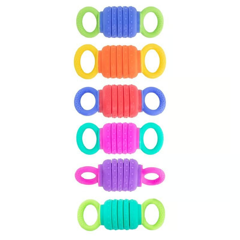Fidget Pullys - 4 PACK - Finger Size Fidget Fun for Ages 1+