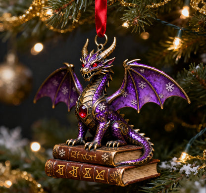 🔥3D Dragon Christmas Ornament – Unleash Magic & Power on Your Tree 🎄