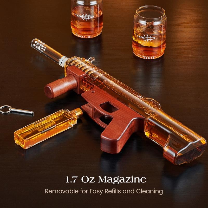 Gun Whiskey Decanter Set – Limited Edition