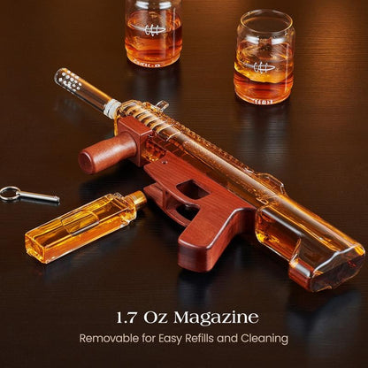 Gun Whiskey Decanter Set – Limited Edition
