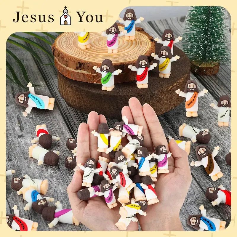 Mini Jesus Figures Combo-10 Sets