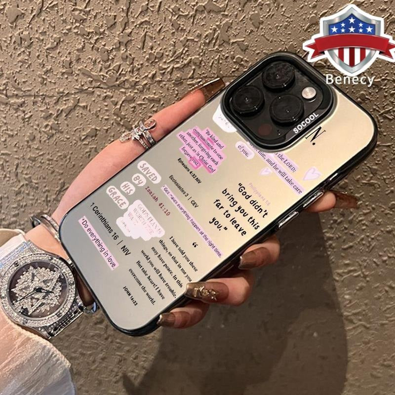 Blessed Encouragement Pattern Phone Case for iPhone