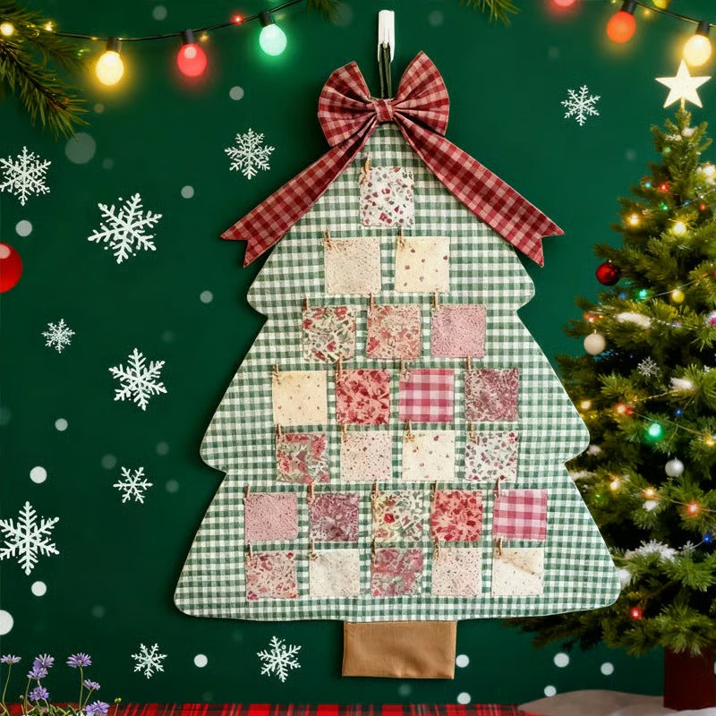 🔥LAST DAY 49% OFF🎄Fabric Christmas Tree Advent Calendar