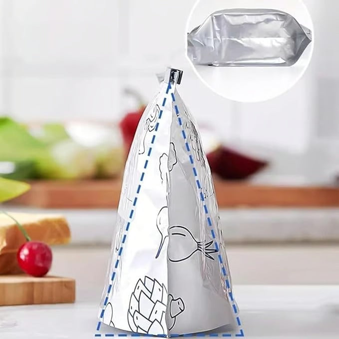 Aluminum-coated Antibacterial Food Preservation Bag