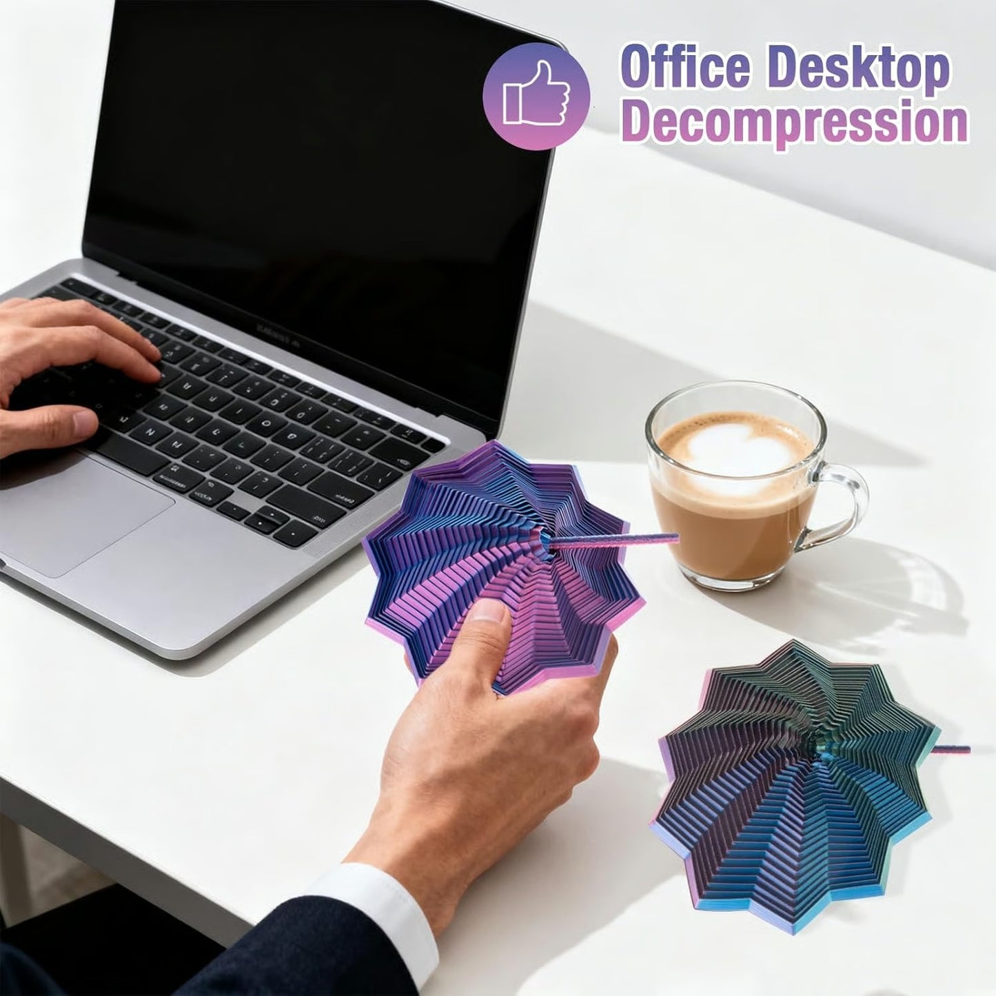 3D Printed Expanded Sensory Fidget Star