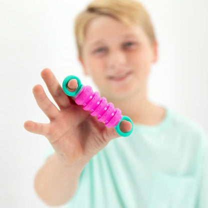 Fidget Pullys - 4 PACK - Finger Size Fidget Fun for Ages 1+