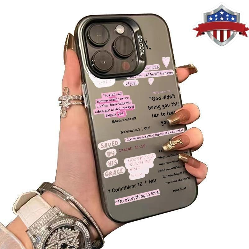 Blessed Encouragement Pattern Phone Case for iPhone