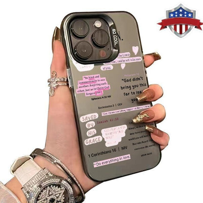 Blessed Encouragement Pattern Phone Case for iPhone