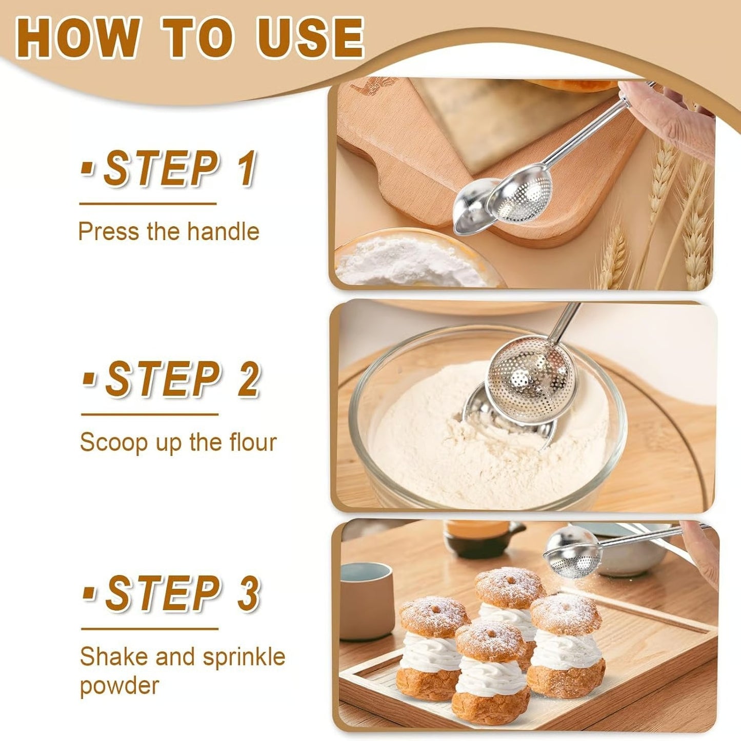 Flour Duster for Bread Baking