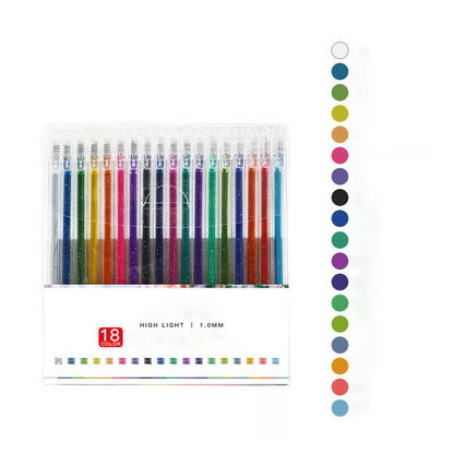 🎁 Glitter Gel Pen Set