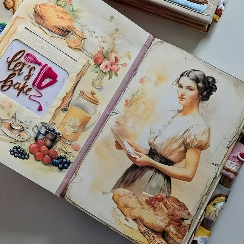 Handmade Beautiful Recipe Notebook