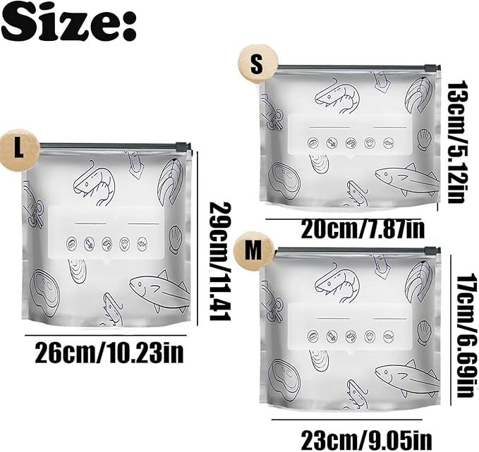 Aluminum-coated Antibacterial Food Preservation Bag