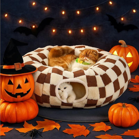 Lesure Cat Tunnel Bed — The Cutest Hideaway Your Kitty Will Ever Love! 🐱💤