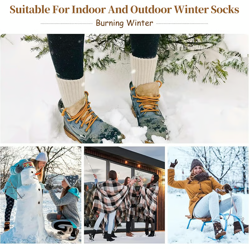 5 Pairs Women's Solid Mid-calf Socks