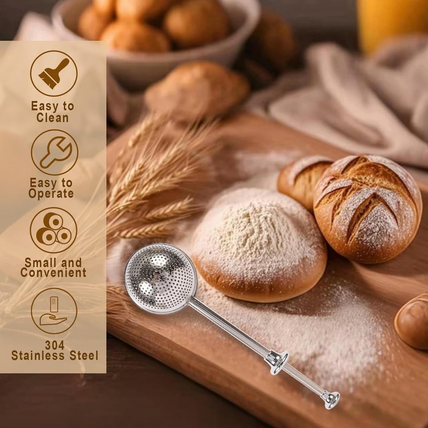 Flour Duster for Bread Baking