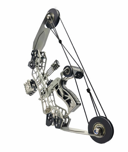 🎯10.2-inch Stainless Steel Mini Composite Bow