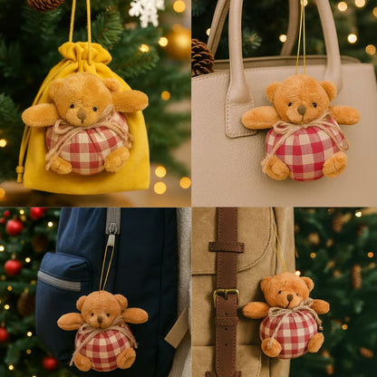 🐻 Cozy Christmas Bear Ornaments – A Hug for Your Tree