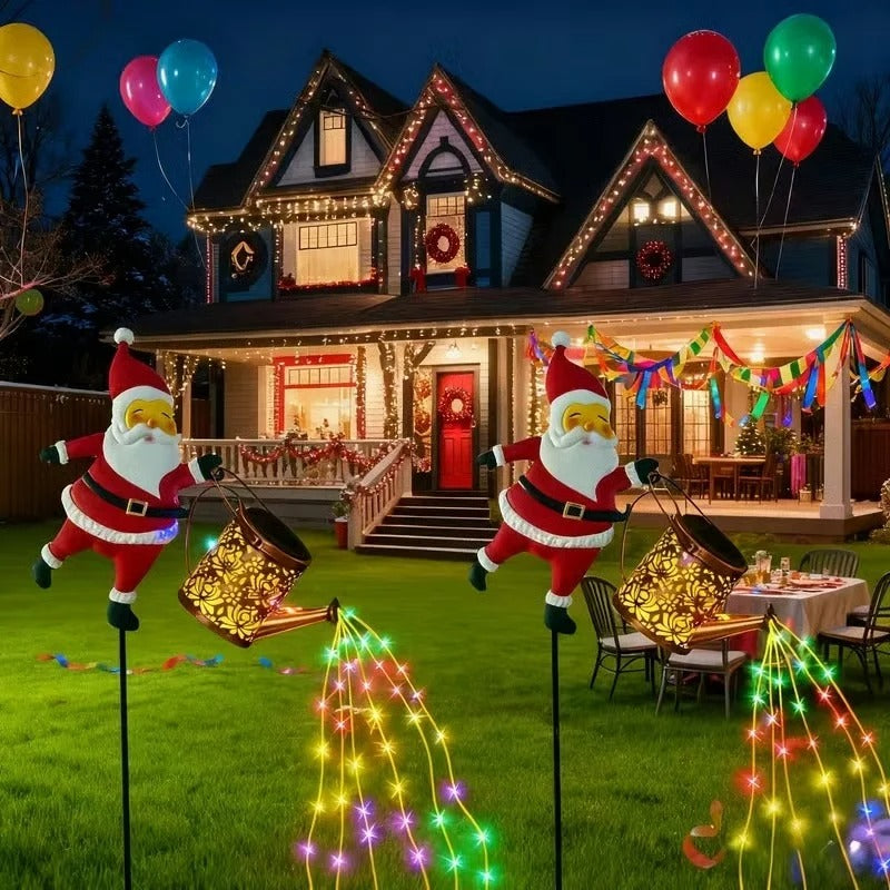 ⏰Solar Garden Light In The Shape Of Santa Claus🎅🎄