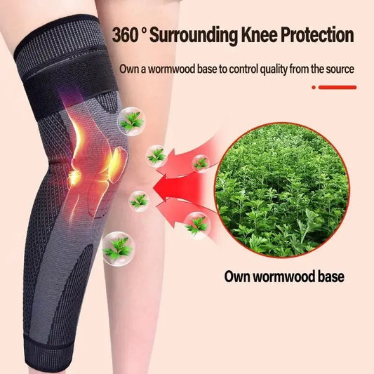 Mugwort Therapy Knee Compression Socks