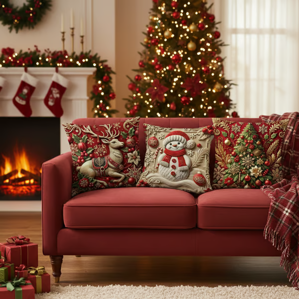 Luxury Christmas Pillow Covers
