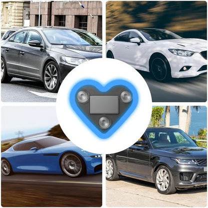 Solar Triangular Window Heart-shaped Atmosphere Light