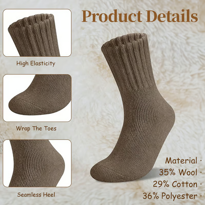 5 Pairs Women's Solid Mid-calf Socks