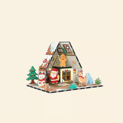 🔥HOT SALE 49%OFF🎄Magnetic Gingerbread House Building Set