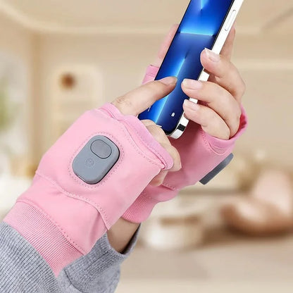 ✨Smart Thermostatic Heated Fingerless Gloves