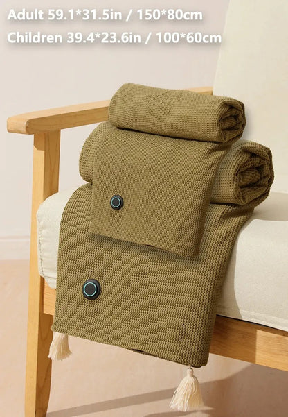 Portable Heated Shawl – Stay Warm Anytime, Anywhere