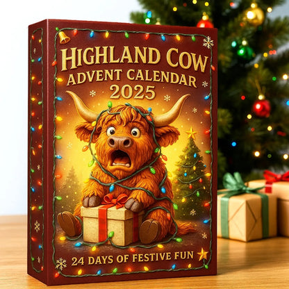 🐮2025 Highland Cow Advent Calendar 🎄✨