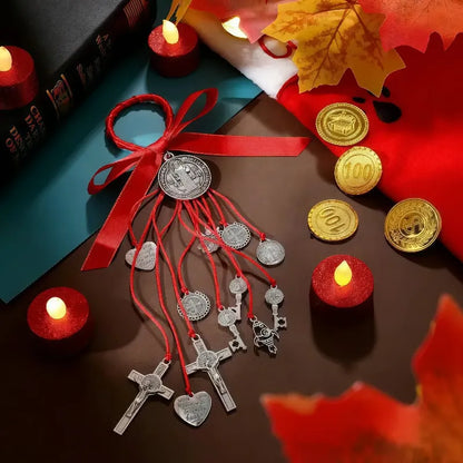 Handmade Saint Benedict Medal Charm