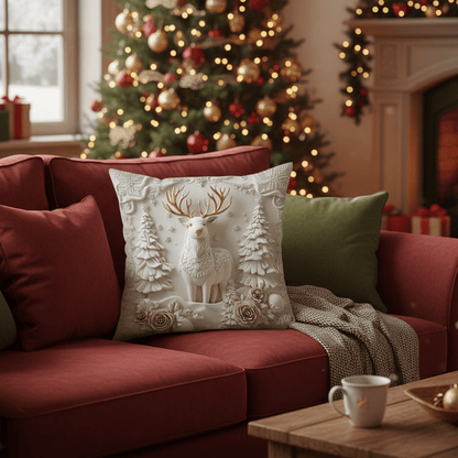 Christmas Themed Cushion Cover