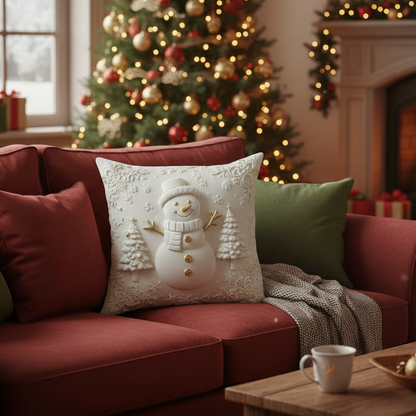 Christmas Themed Cushion Cover