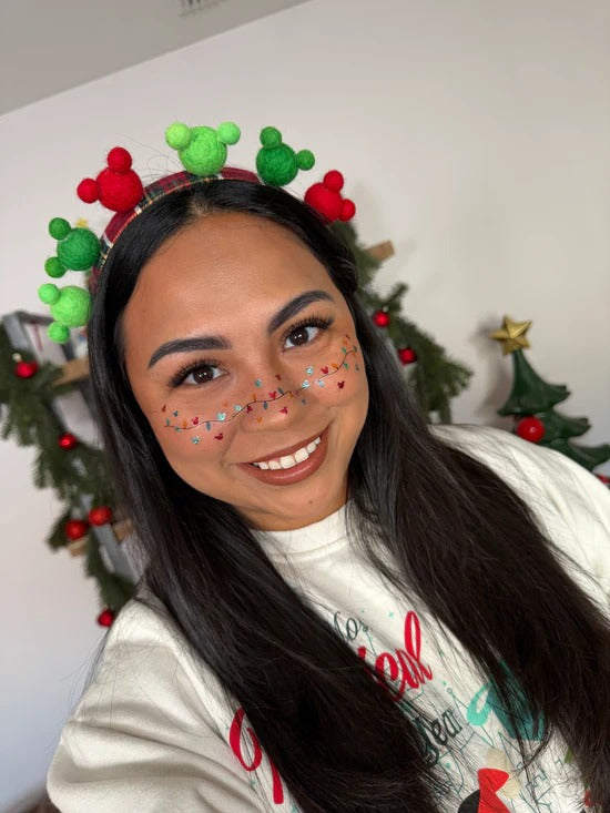 Christmas-Themed Freckle Tattoos
