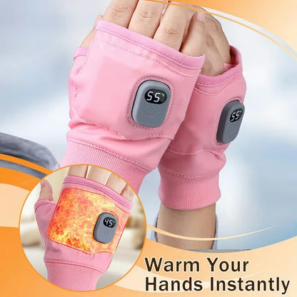 ✨Smart Thermostatic Heated Fingerless Gloves