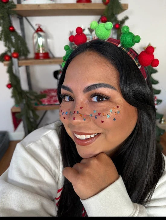 Christmas-Themed Freckle Tattoos