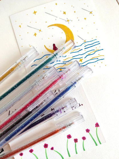 🎁 Glitter Gel Pen Set