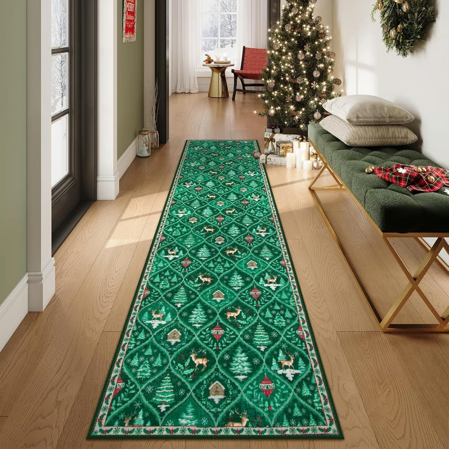 🏆Flash Sale⚡Indoor Christmas Rug